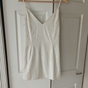AKIRA White Mini Dress